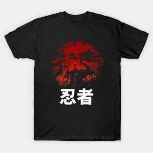 Ninja Parkour In Japan - Gaiden (Japanese Tale) Gaming T-Shirt